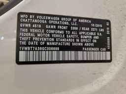 2016 VOLKSWAGEN Passat
