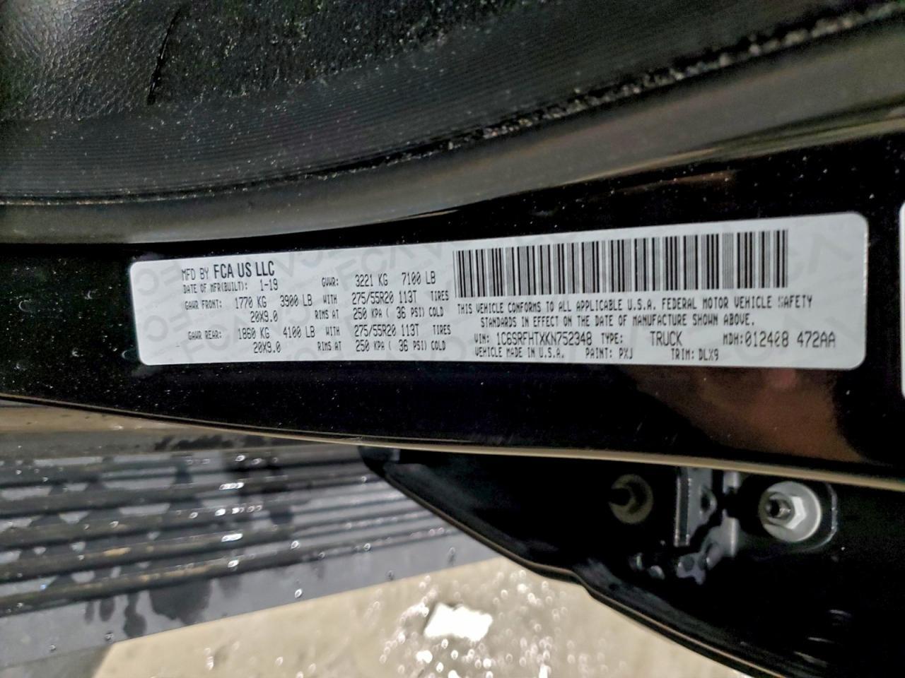 2019 RAM 1500