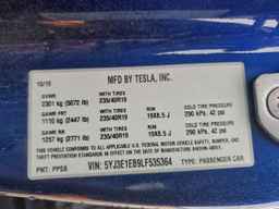 2020 TESLA MODEL 3