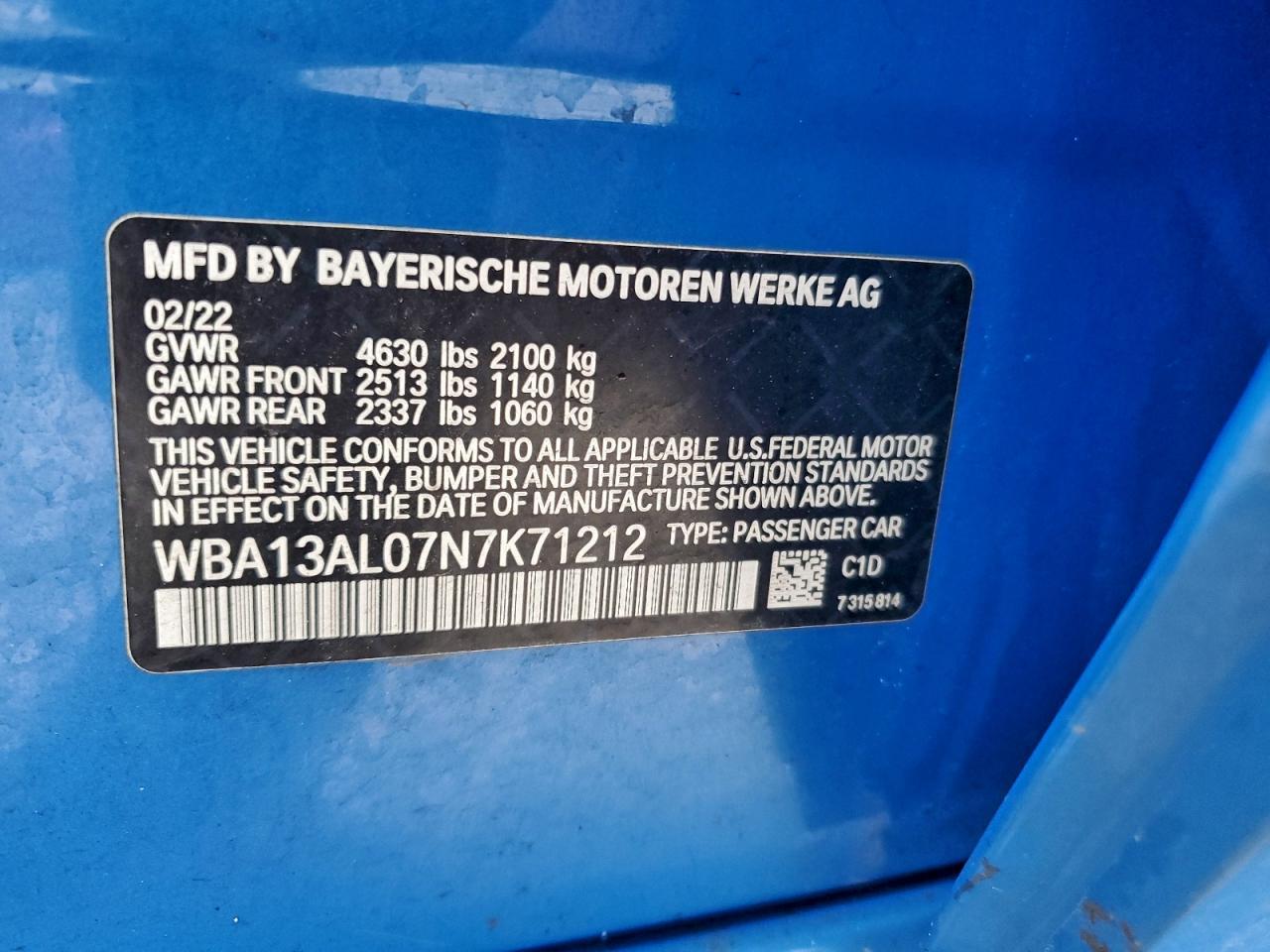 2022 BMW M235i