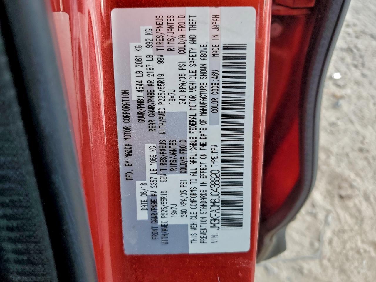 2018 MAZDA CX-5