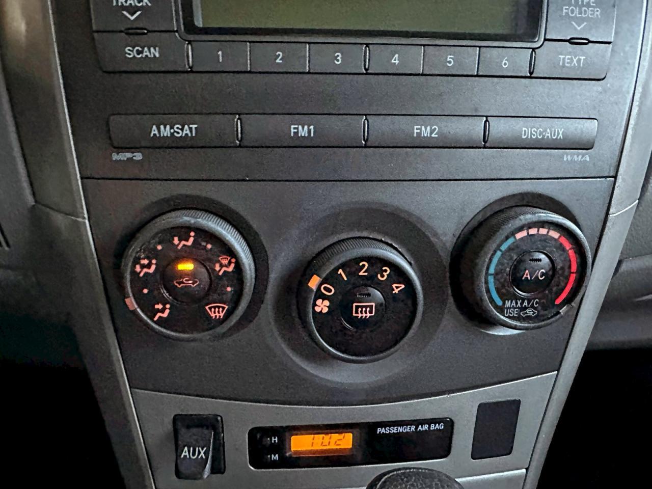 2011 TOYOTA COROLLA