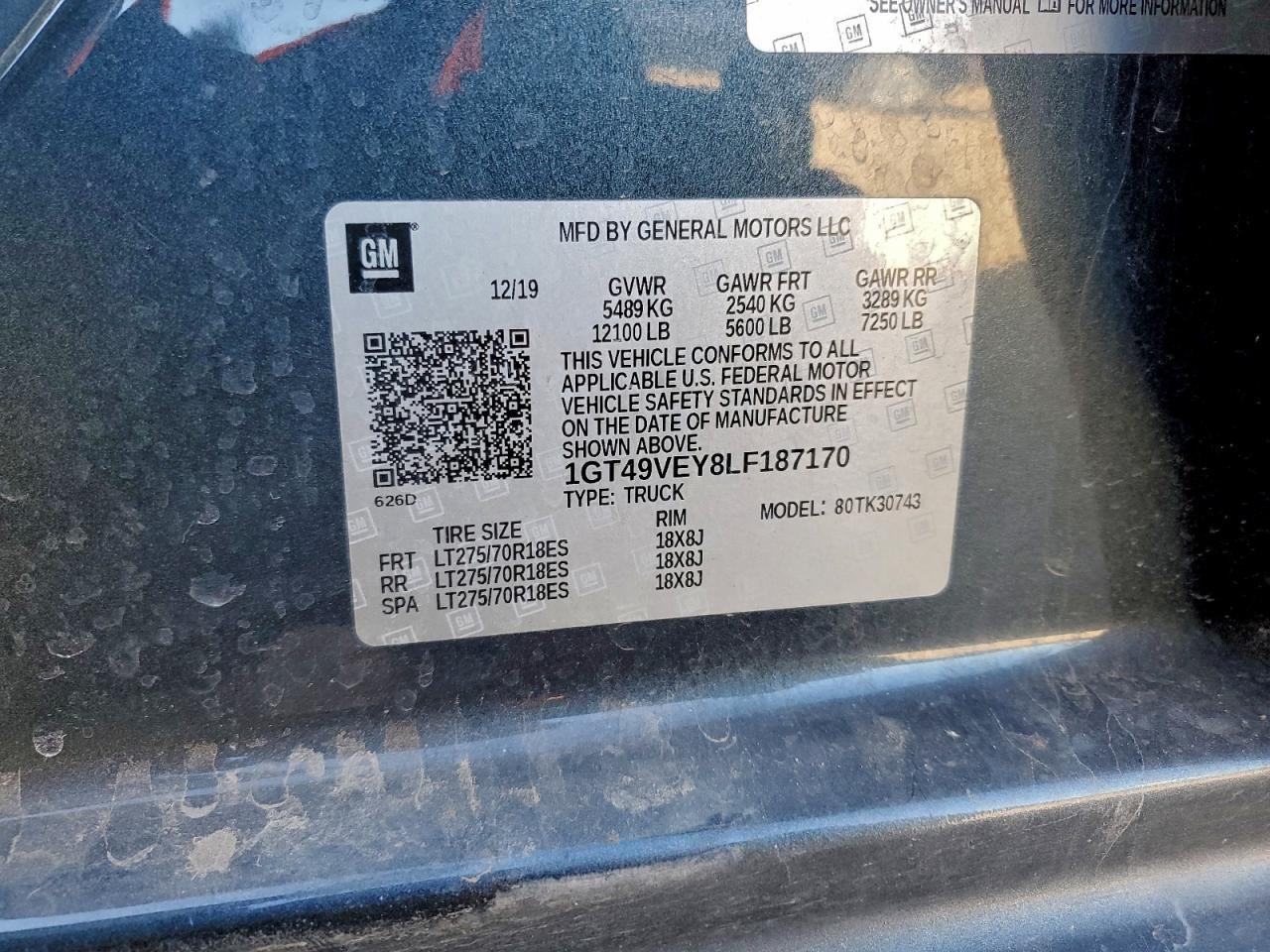 2020 GMC Sierra