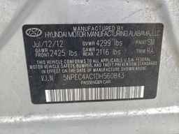 2013 HYUNDAI SONATA