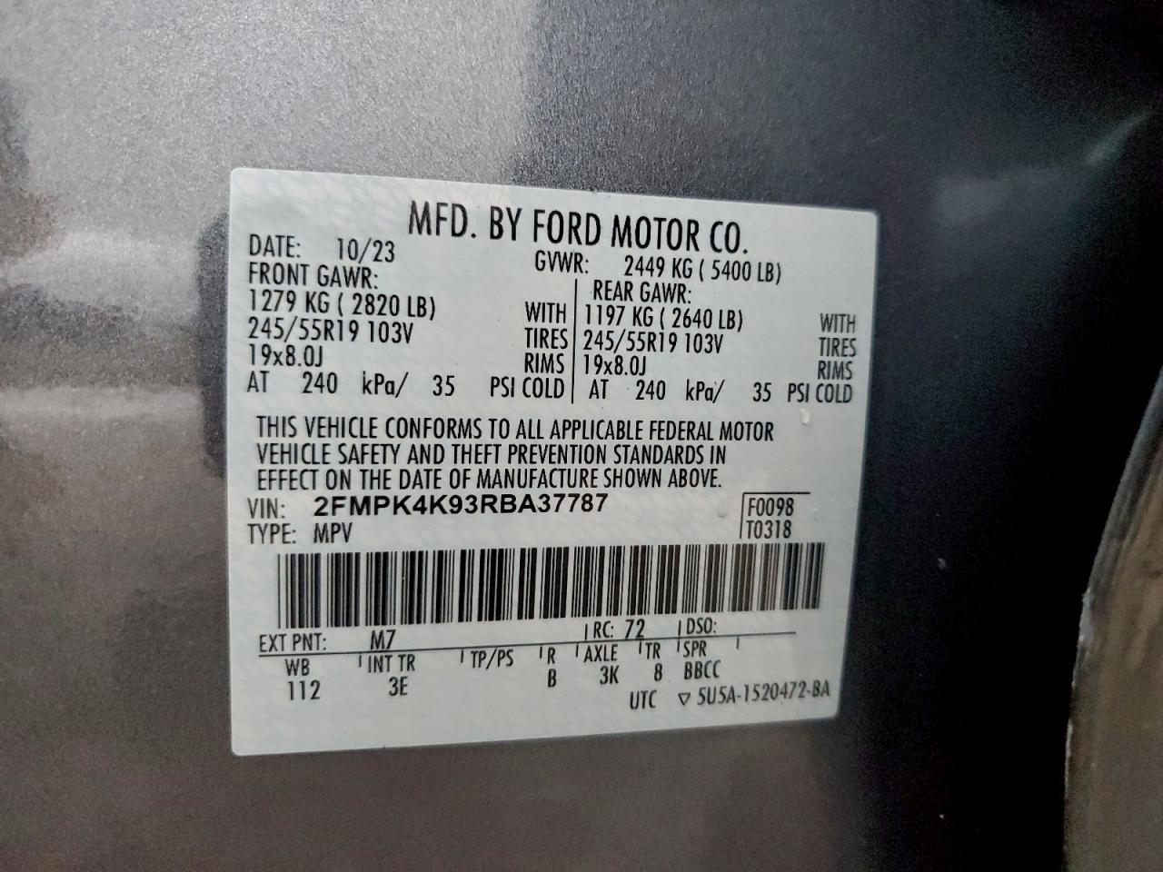 2024 FORD EDGE