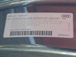 2021 AUDI A5
