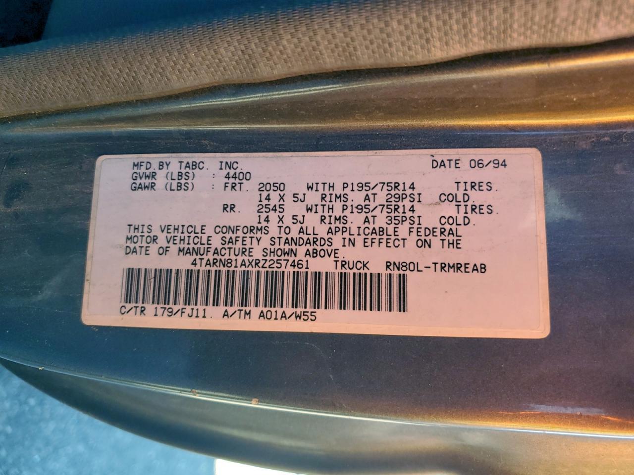 1994 TOYOTA Pickup