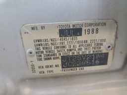 1988 TOYOTA CAMRY