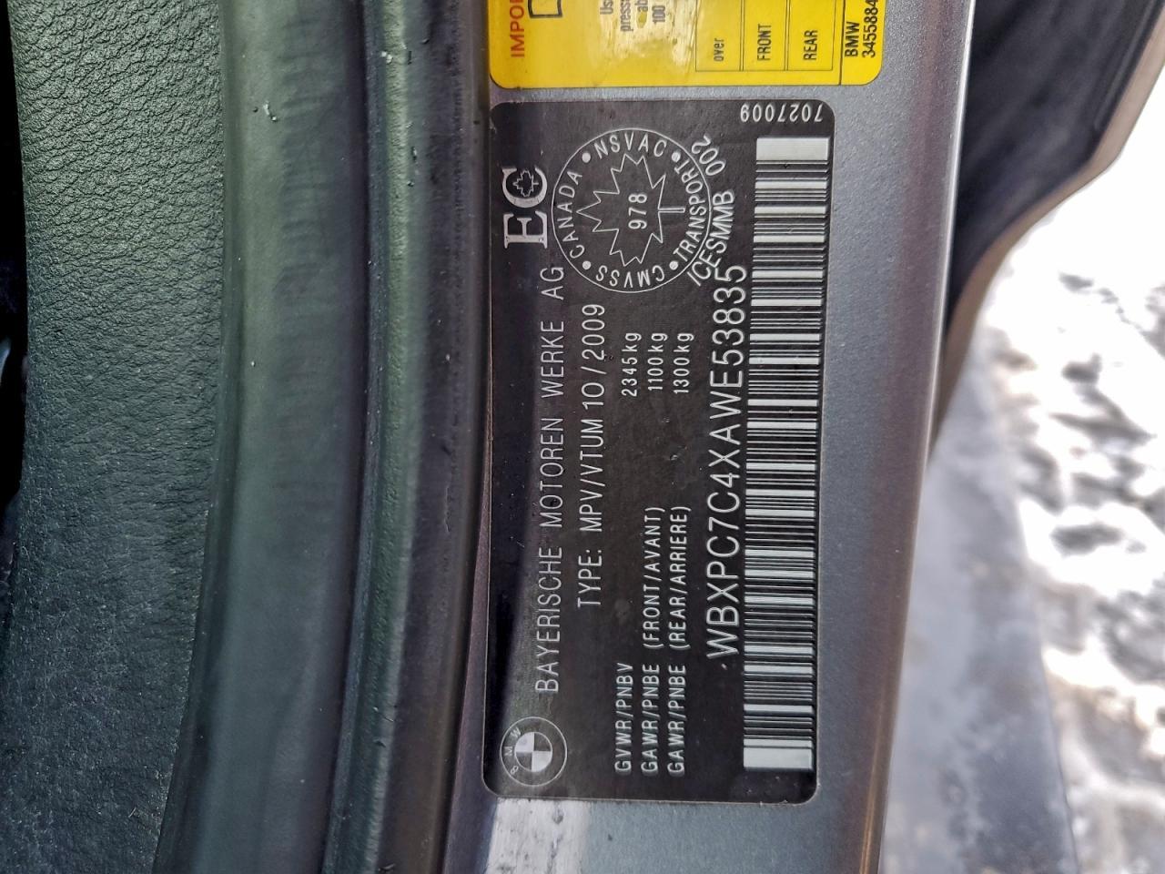 2010 BMW X3