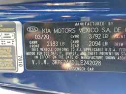 2020 KIA FORTE