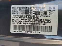 2014 HONDA ODYSSEY