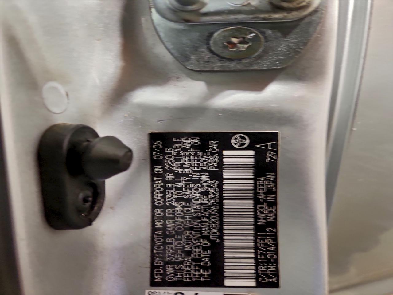 2006 TOYOTA PRIUS