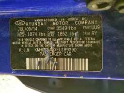 2014 HYUNDAI ACCENT