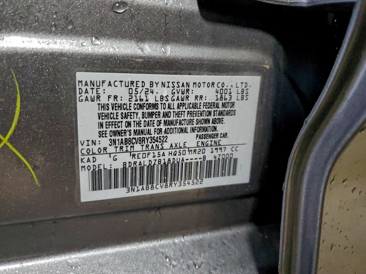 2024 NISSAN SENTRA