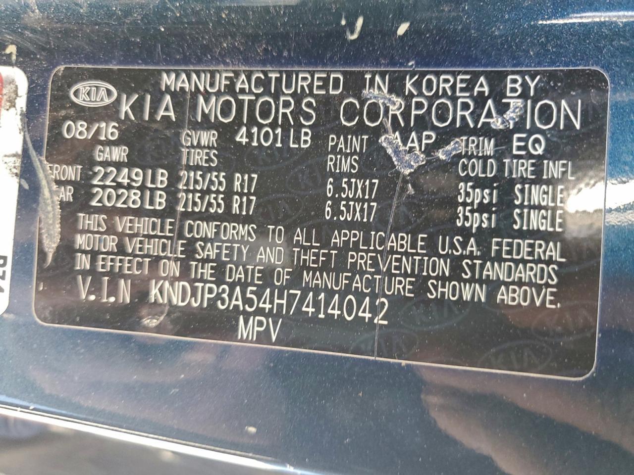 2017 KIA SOUL