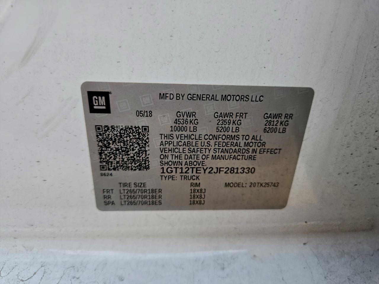 2018 GMC Sierra