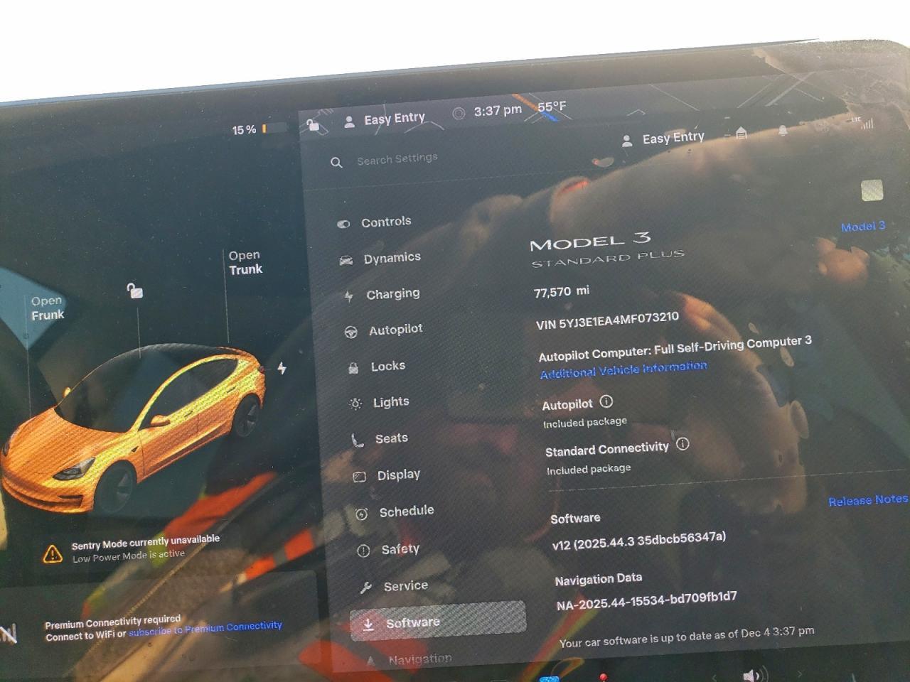 2021 TESLA MODEL 3