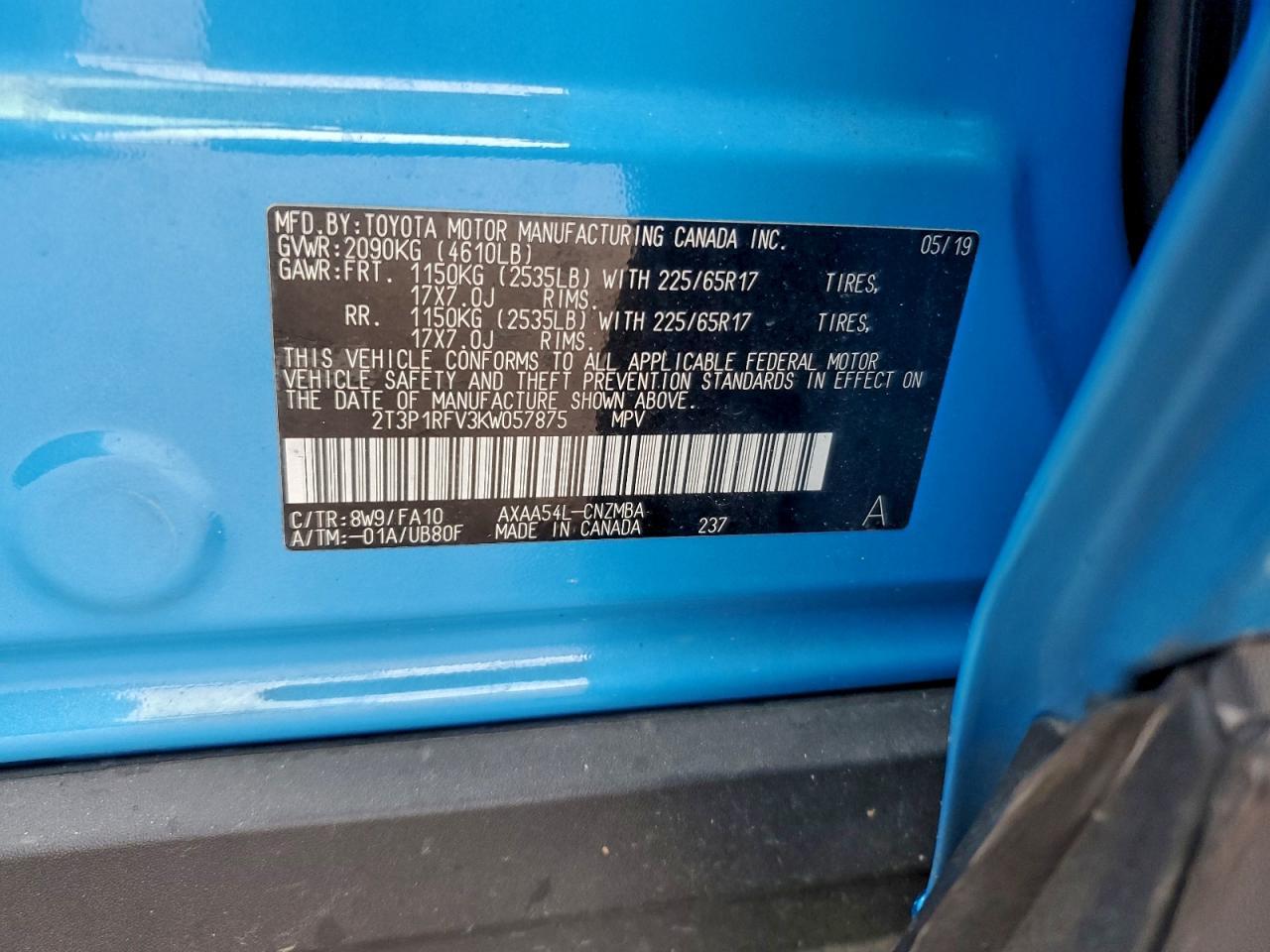 2019 TOYOTA RAV4
