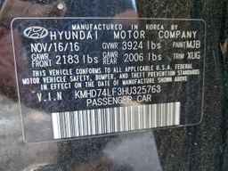 2017 HYUNDAI ELANTRA