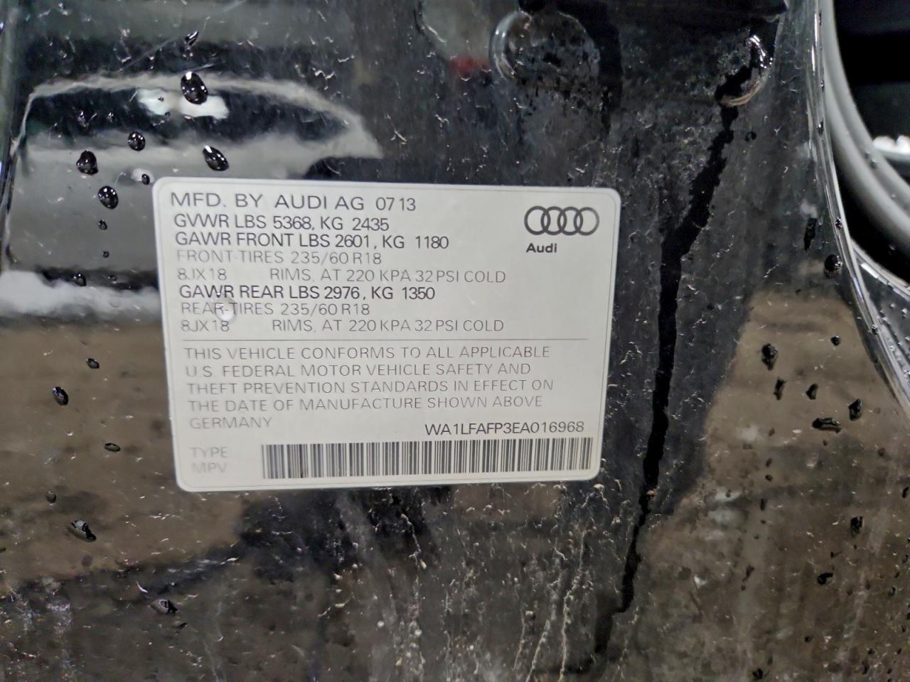 2014 AUDI Q5