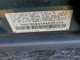 1998 HONDA ACCORD