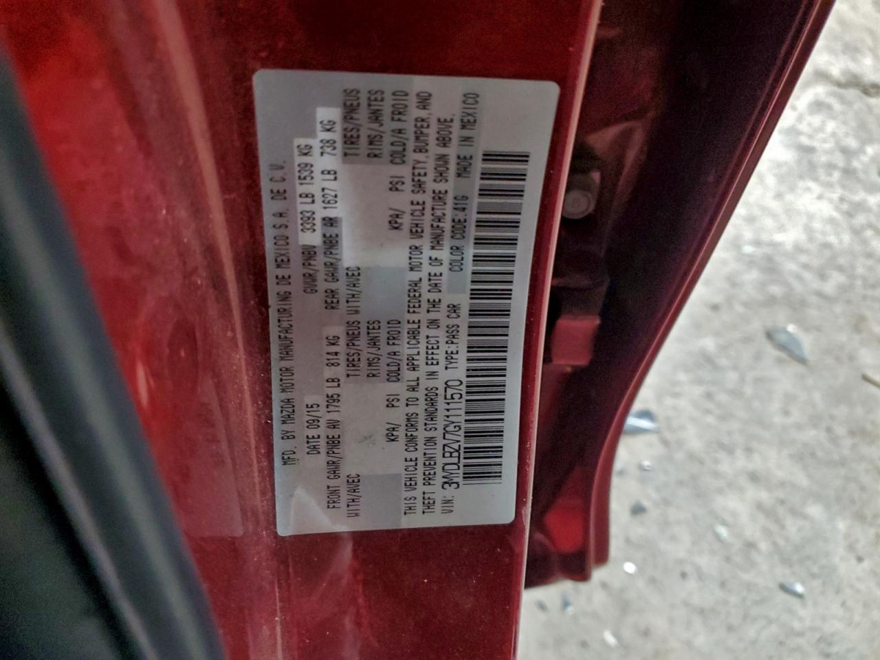 2016 TOYOTA SCION