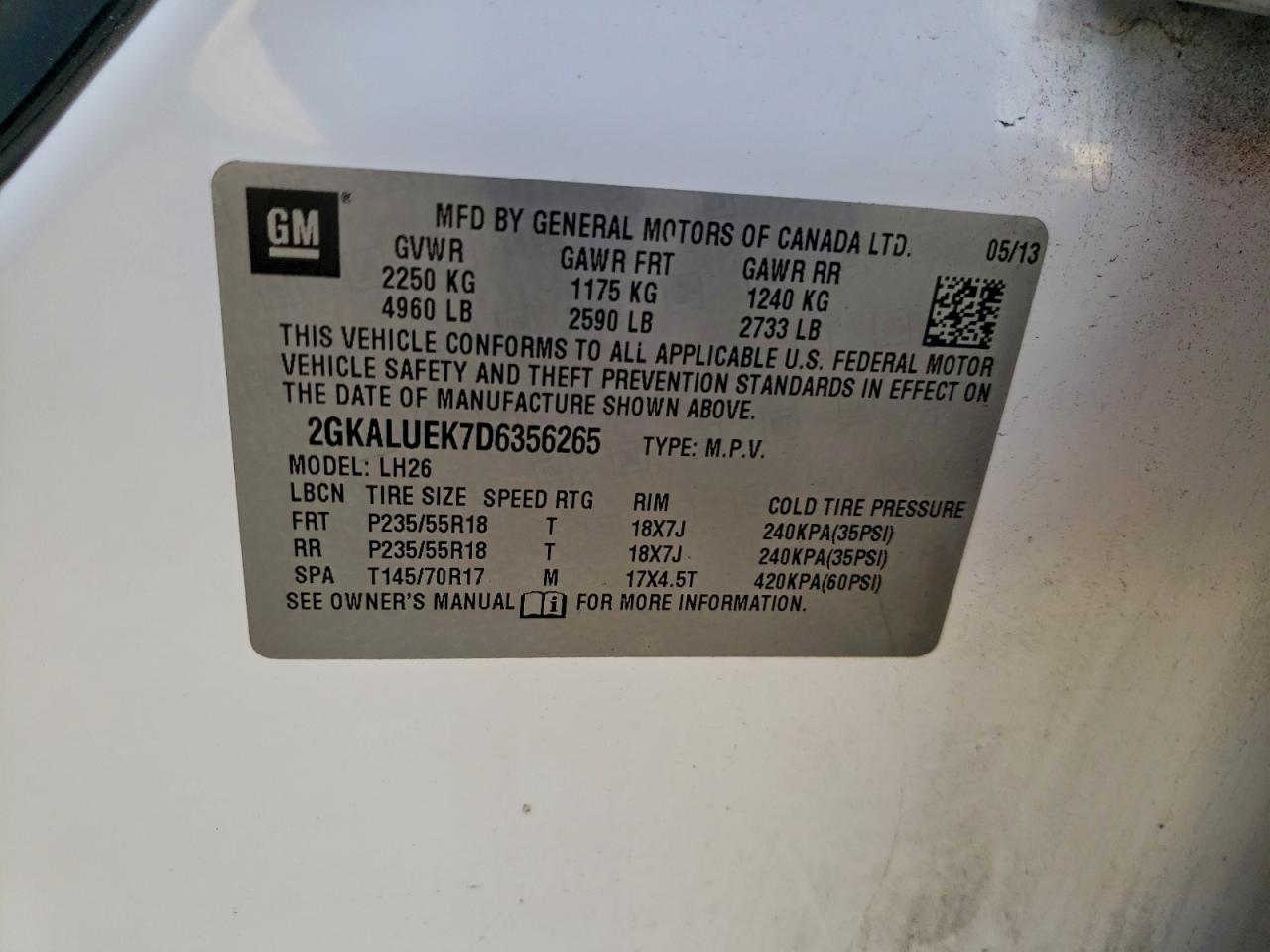 2013 GMC Terrain