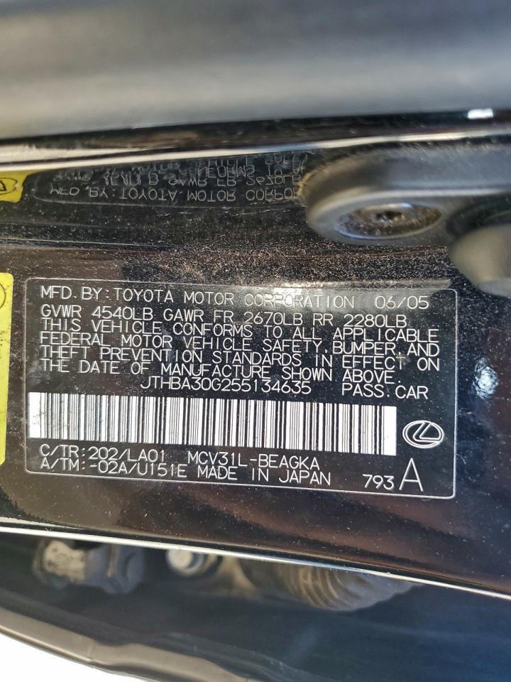 2005 LEXUS ES 330