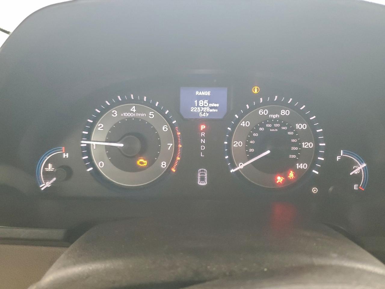 2012 HONDA ODYSSEY