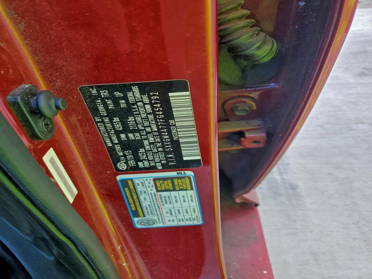 2015 KIA OPTIMA