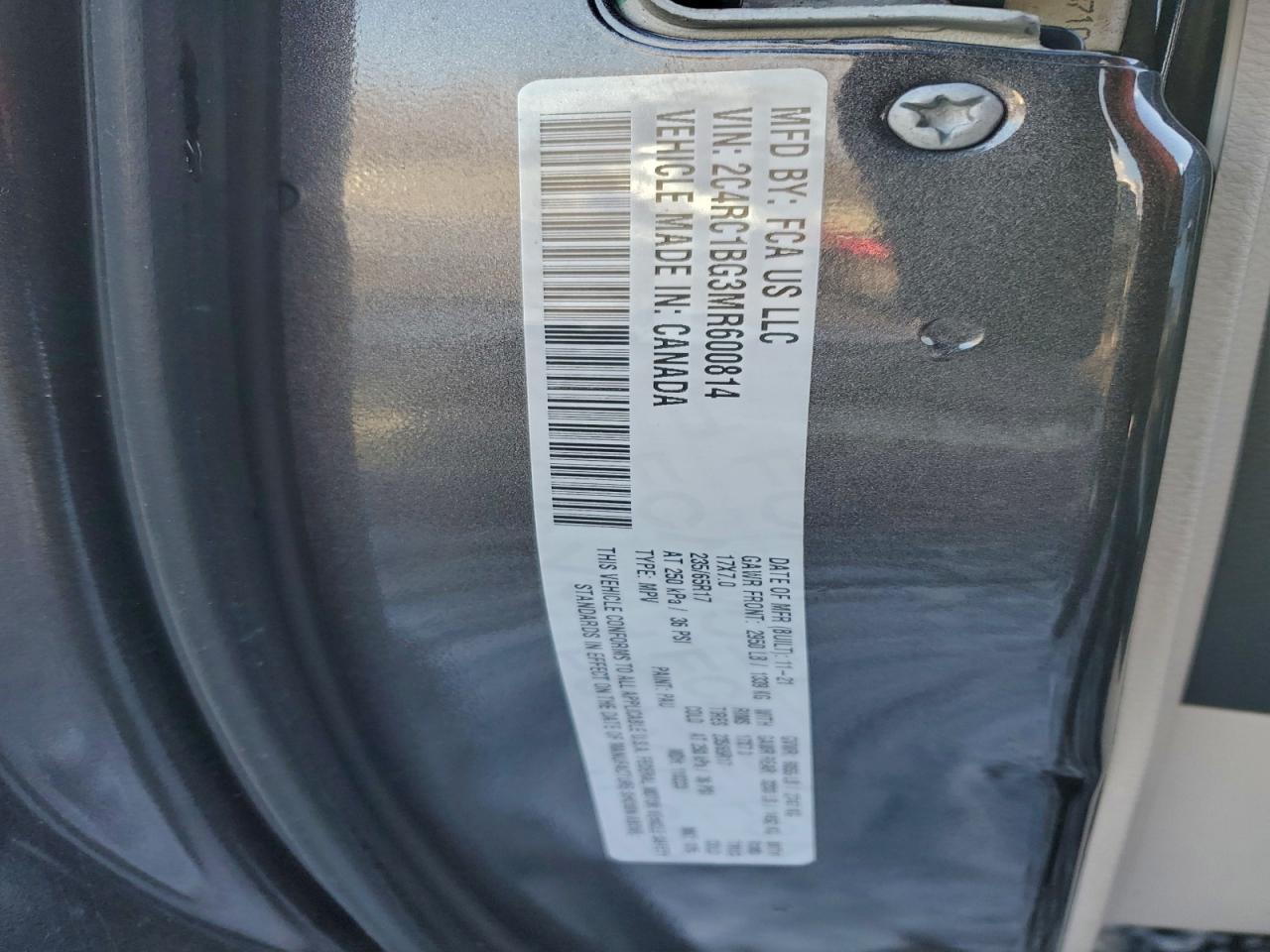 2021 CHRYSLER Pacifica
