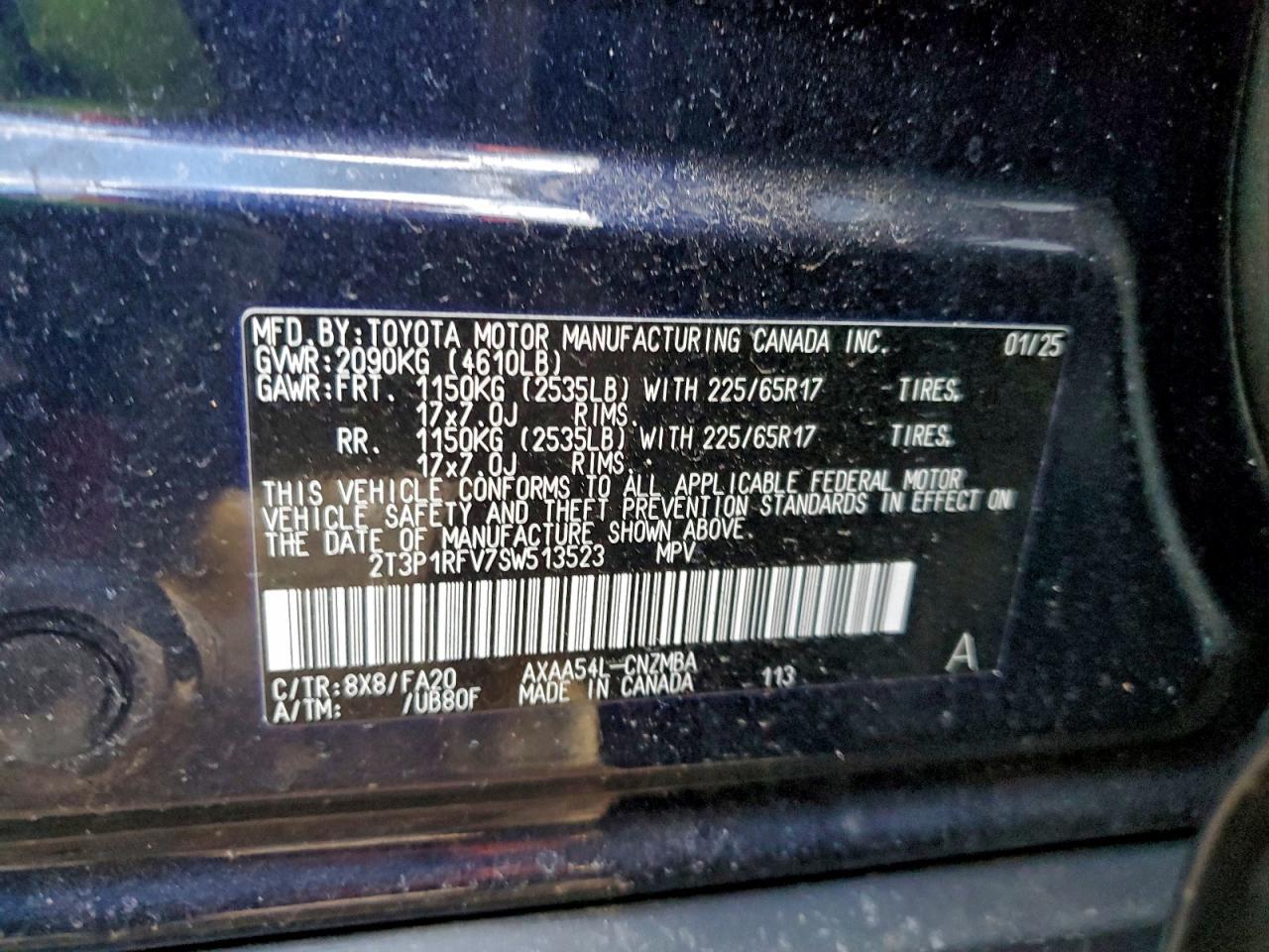 2025 TOYOTA RAV4