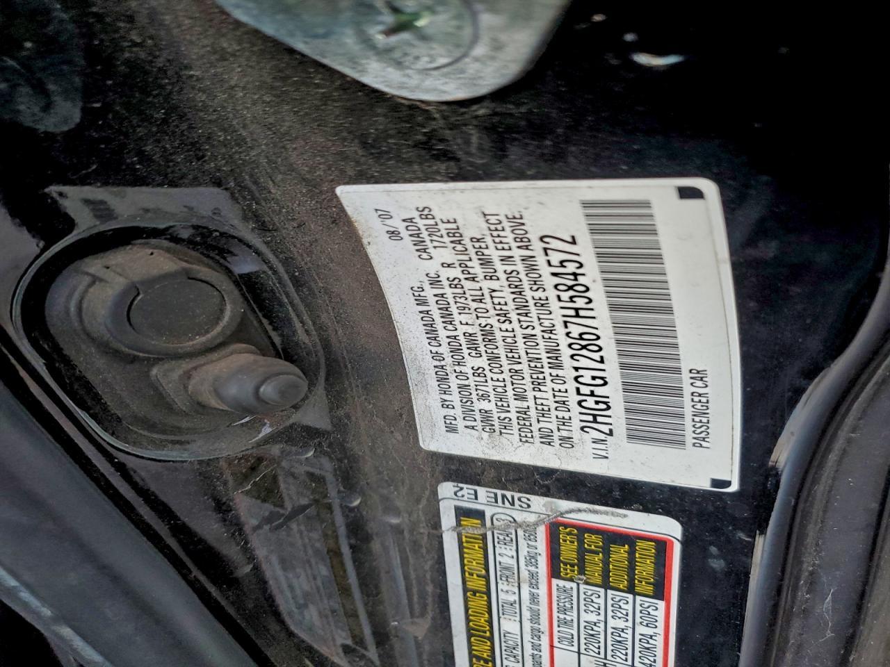 2007 HONDA CIVIC