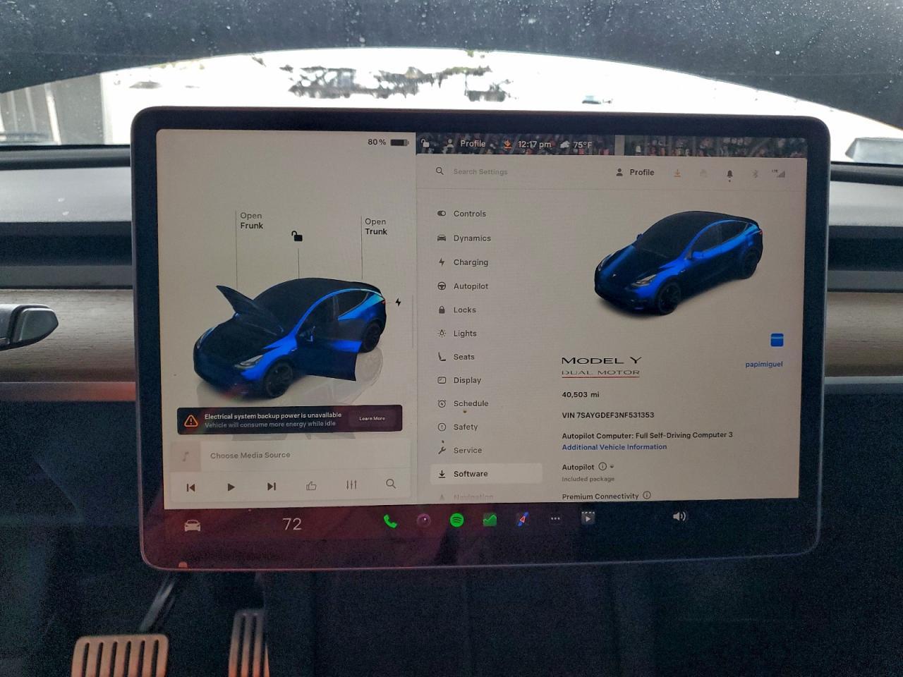 2022 TESLA MODEL Y