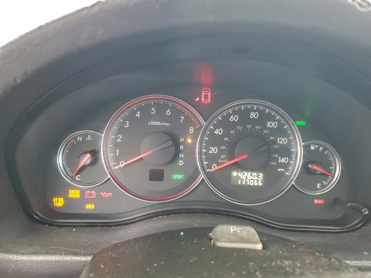 2008 SUBARU Outback