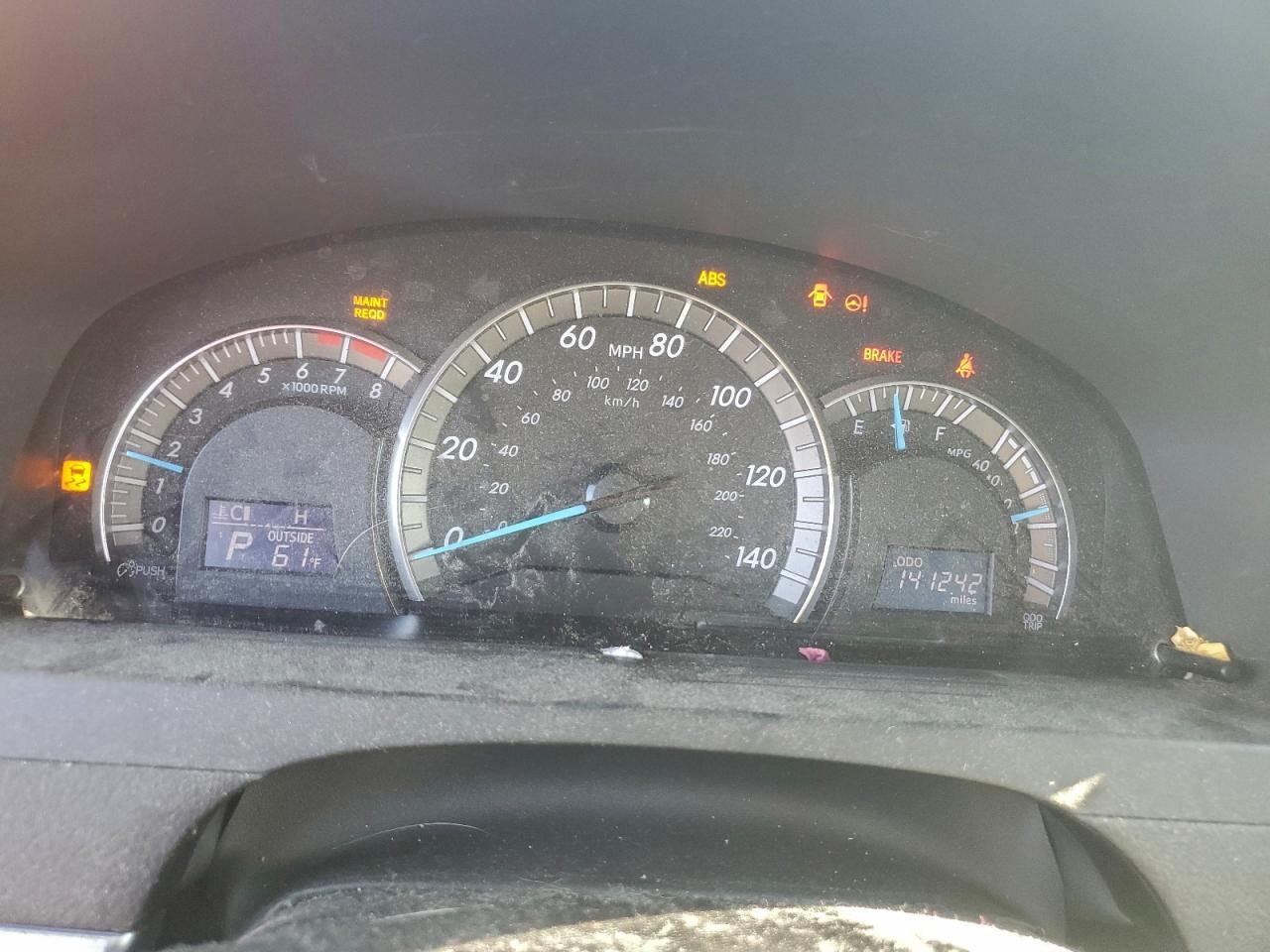 2012 TOYOTA CAMRY