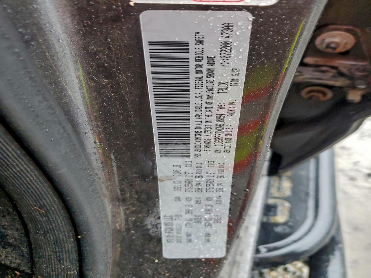2019 RAM 1500
