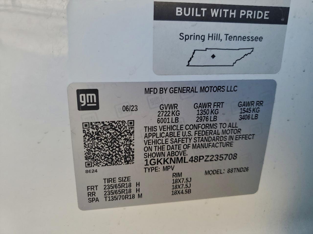 2023 GMC ACADIA
