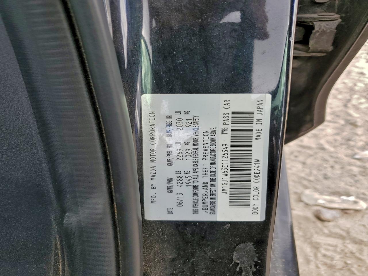 2014 MAZDA 6
