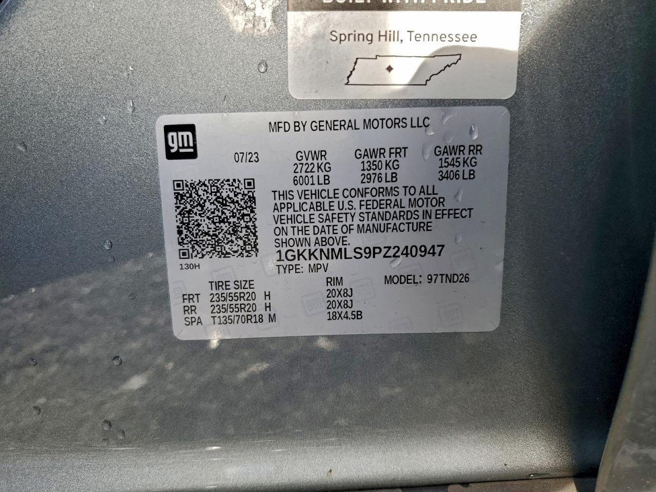 2023 GMC ACADIA