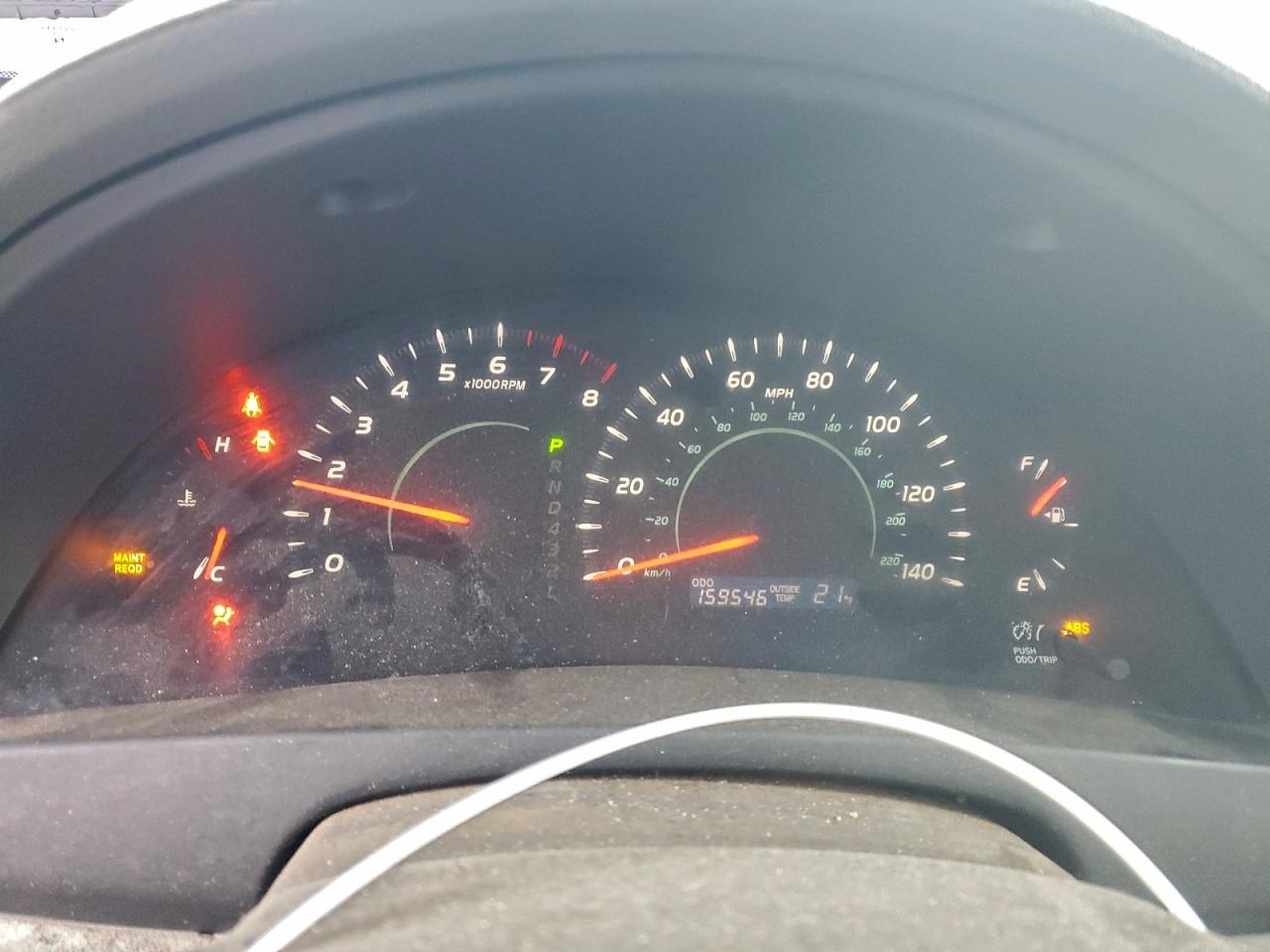 2009 TOYOTA CAMRY