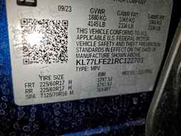 2024 CHEVROLET TRAX