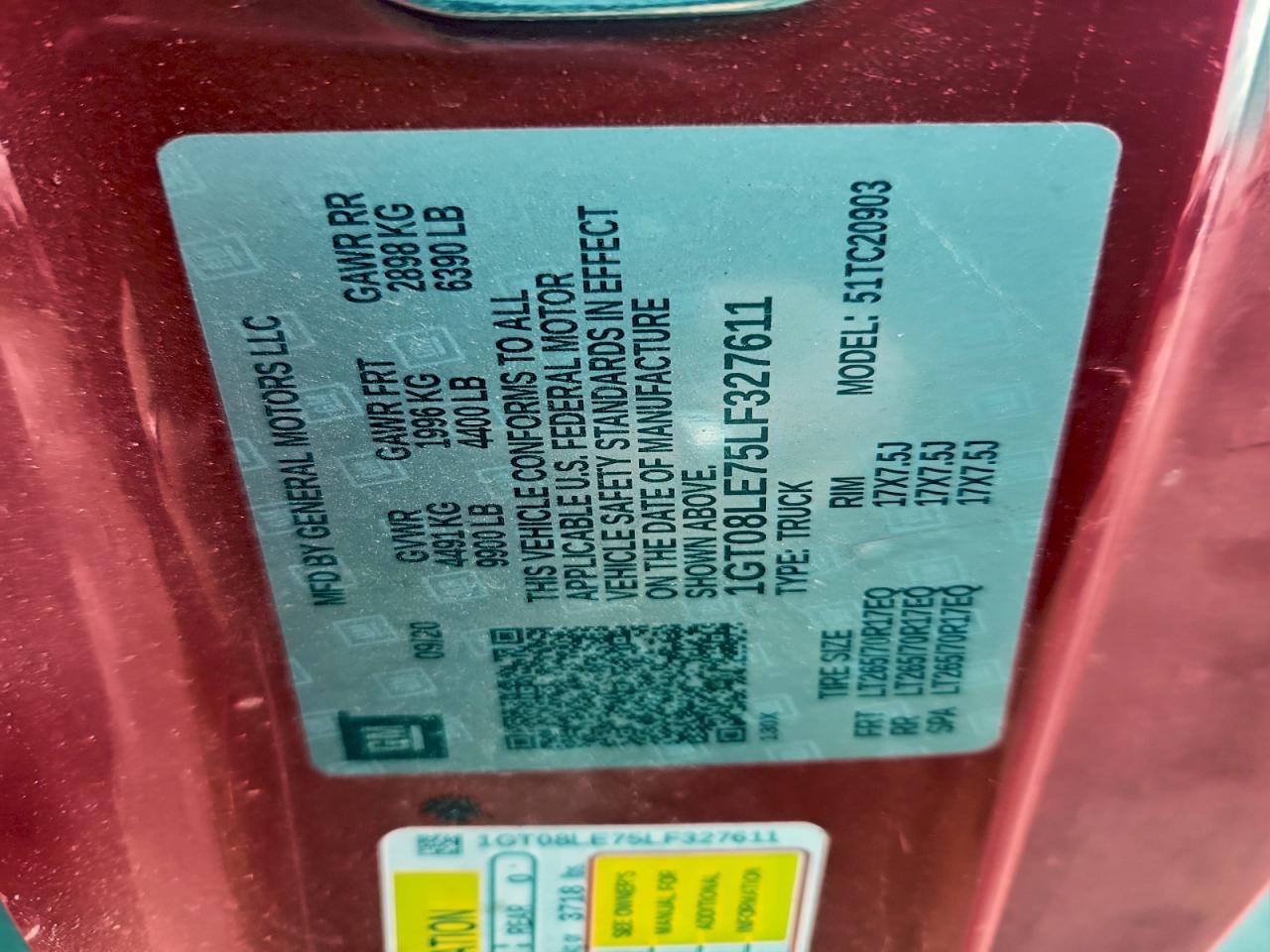 2020 GMC Sierra