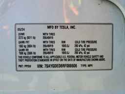2024 TESLA MODEL Y