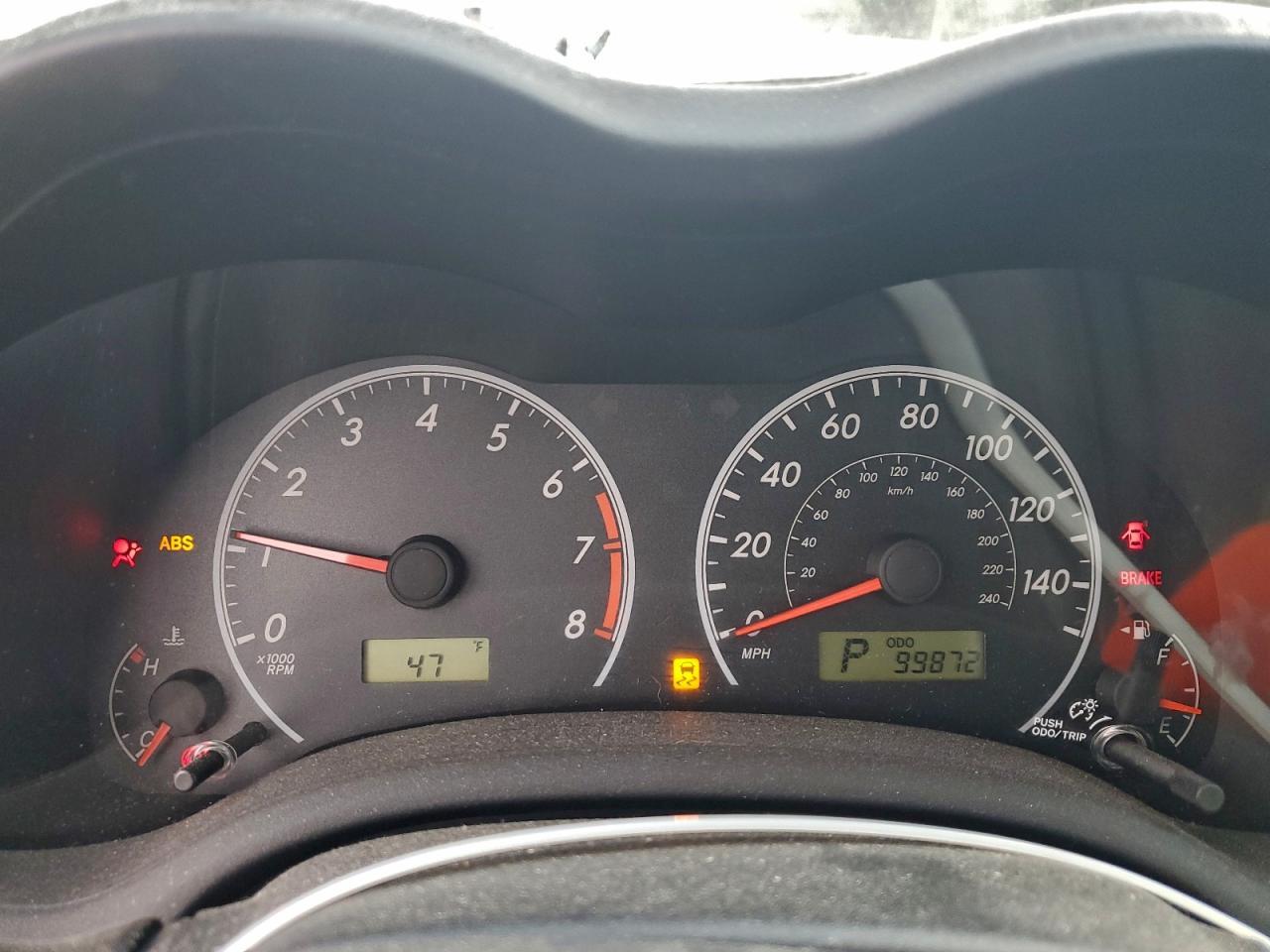 2011 TOYOTA COROLLA