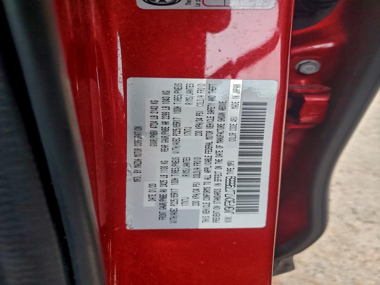 2020 MAZDA CX-5