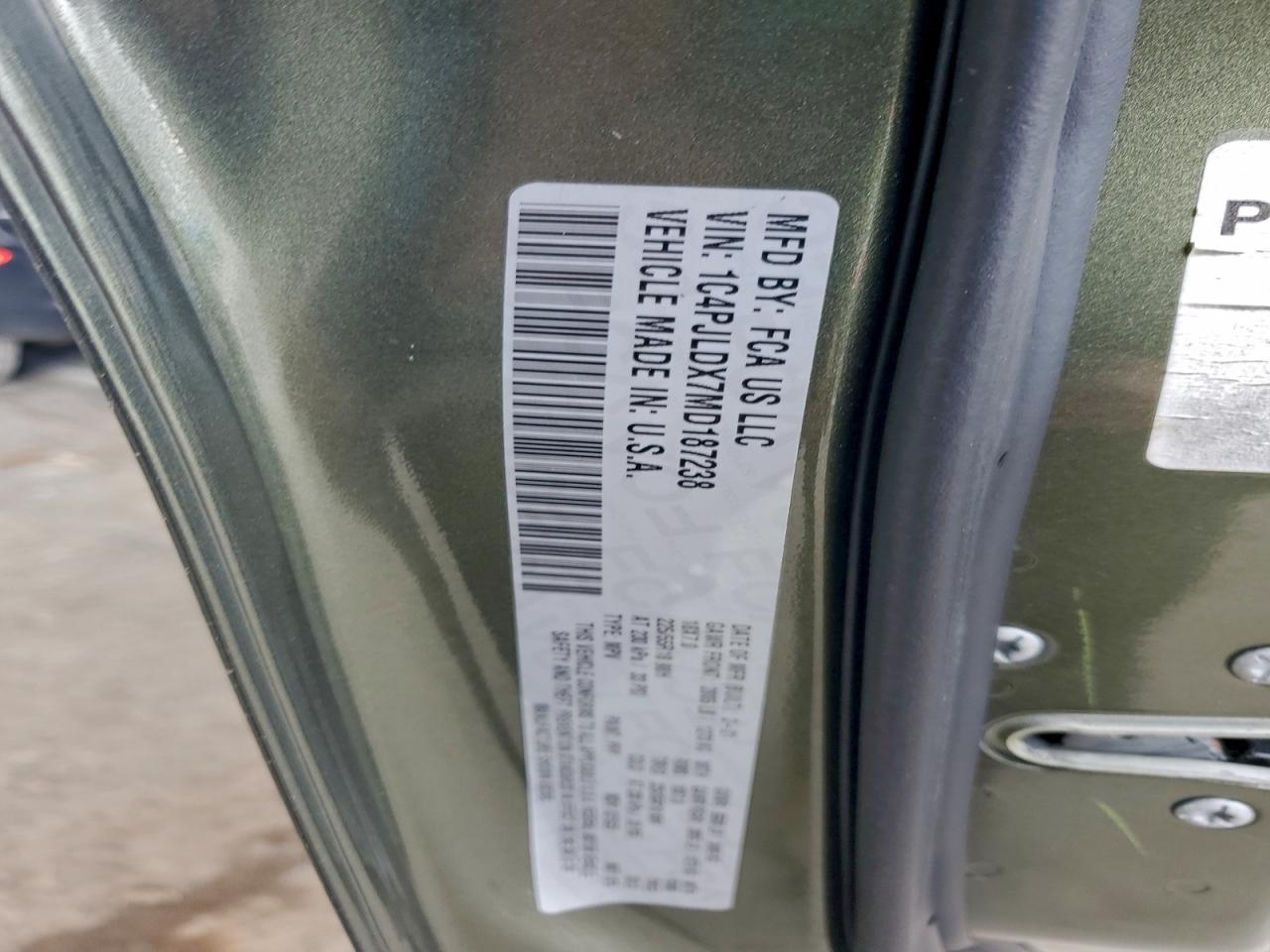 2021 JEEP CHEROKEE