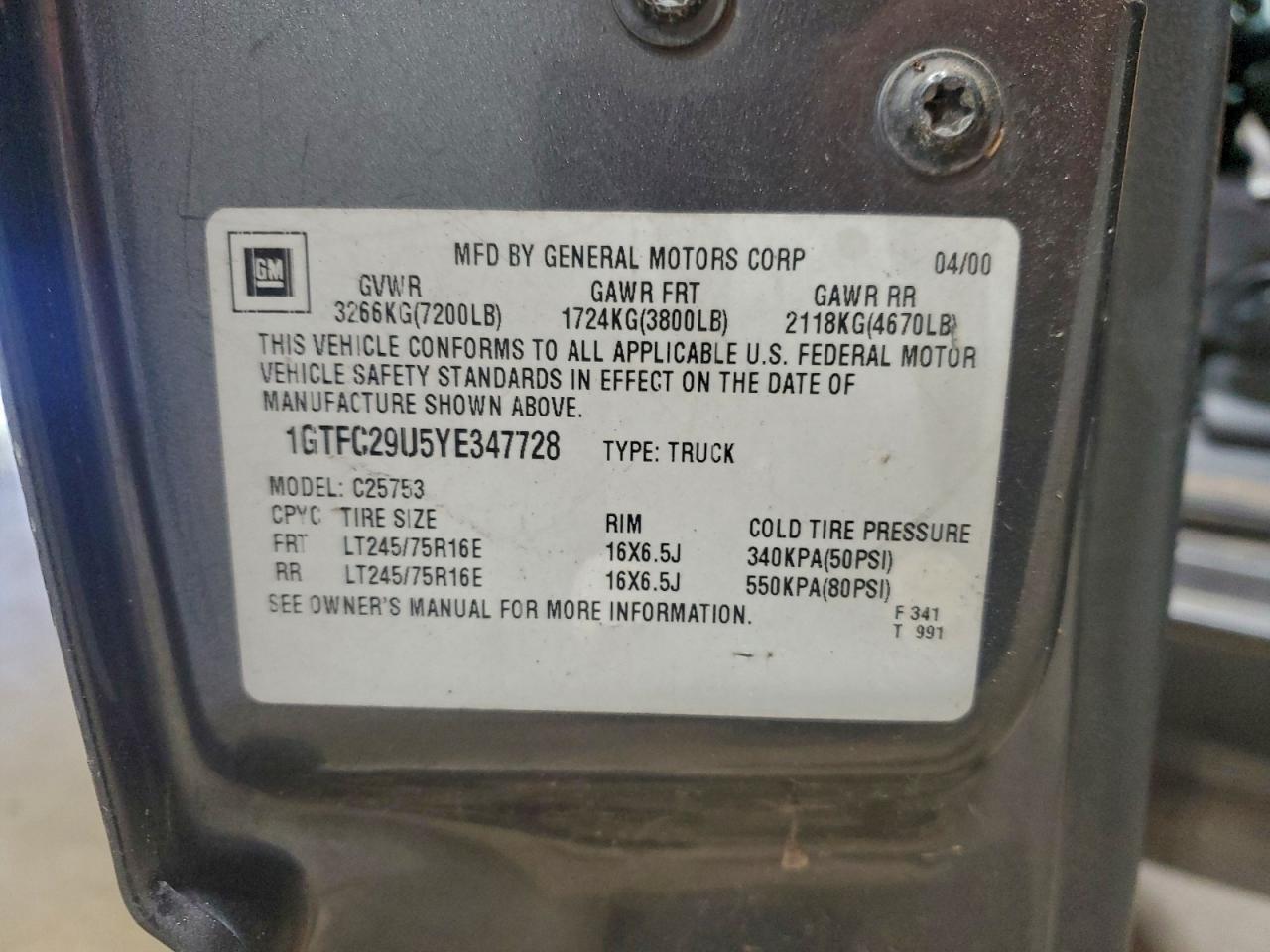 2000 GMC Sierra