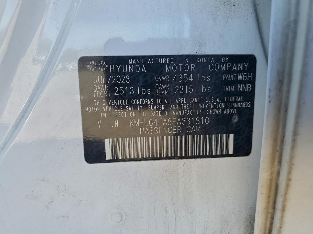 2023 HYUNDAI SONATA