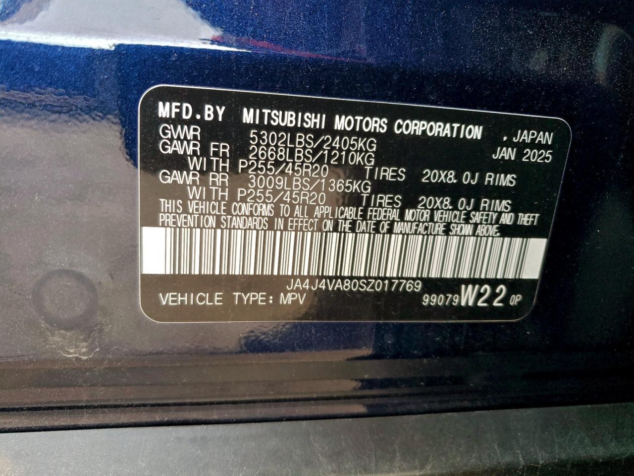 2025 MITSUBISHI outlander